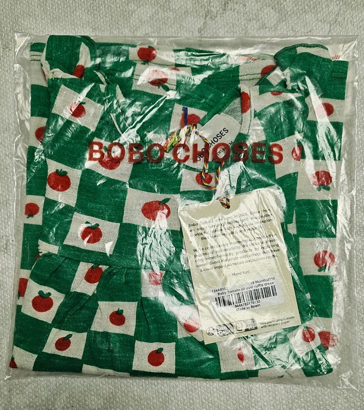 보보쇼즈 토마토 원피스 18m--1