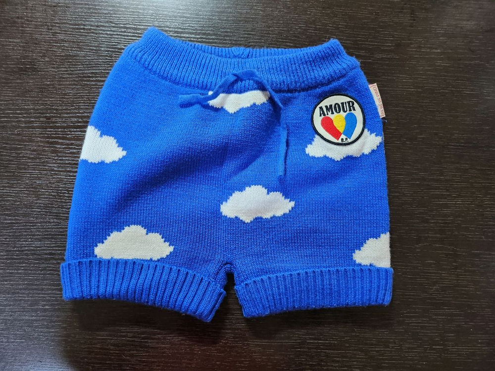 베베드피노 니트 반바지 100 +비니--2