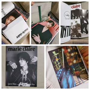 잡지와 커버 포스터&포토 엽서 세트(새것)