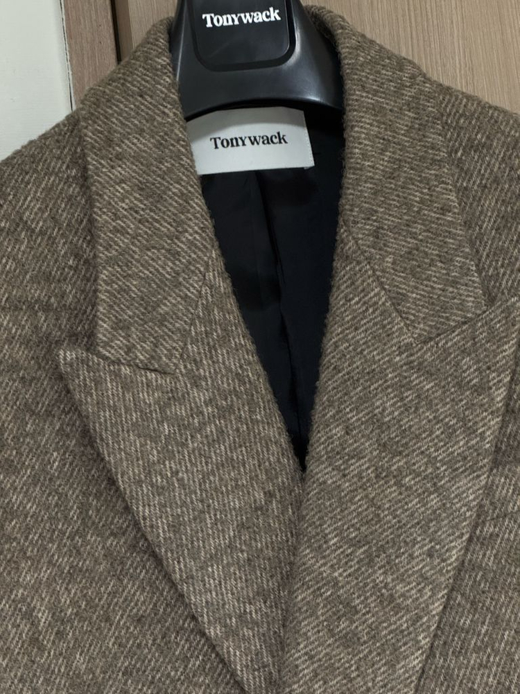 토니웩 울앤알파카 더블코트 이미지