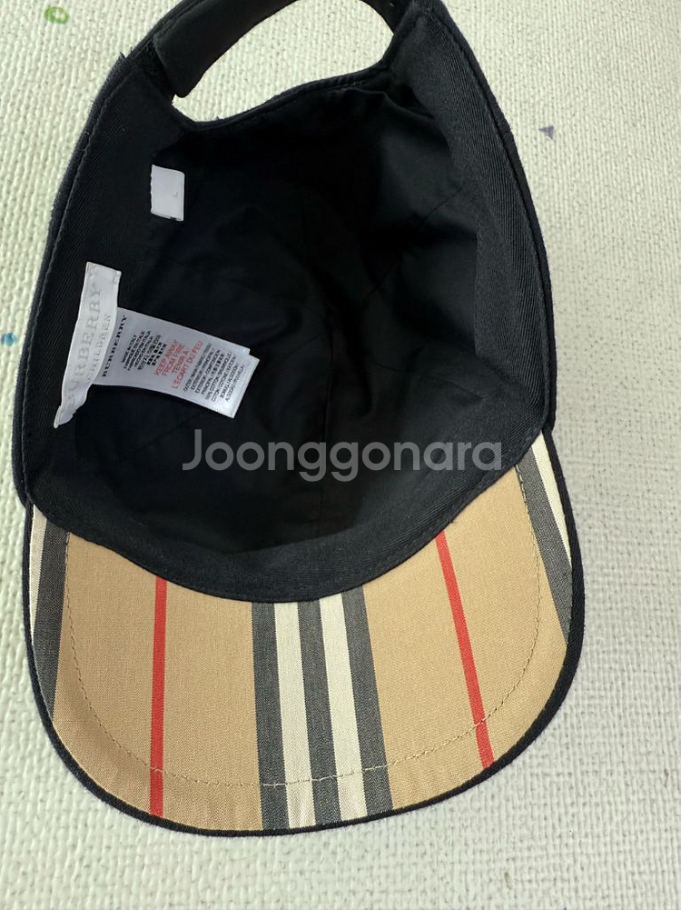 버버리 키즈 모자--1