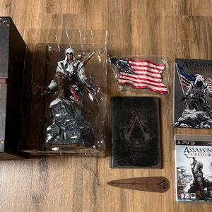 PS3 어쌔신크리드3 피규어 동봉 한정판