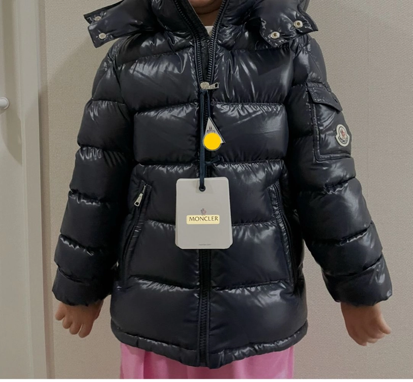 몽클레어 키즈 뉴마야 패딩 점퍼 10y 네이비 - 안심되는 중고거래