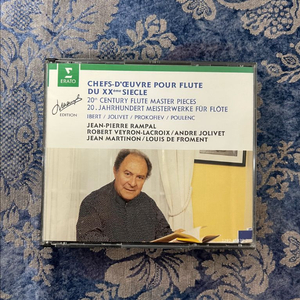 플루트 플룻 CD 장 피에르 랑팔 20세기 플루트 명곡