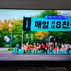 4173 대우 43인치 스탠드 UHD TV(블랙)