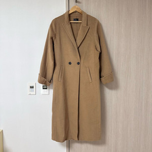 루어스룸 울100 핸드메이드롱코트 카멜