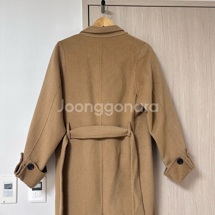 루어스룸 울100 핸드메이드롱코트 카멜--1