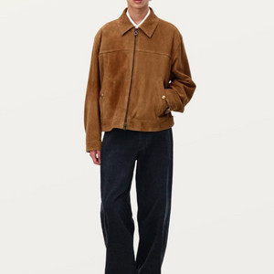 24FW 솔리드옴므 스웨이드 가죽 자켓 52