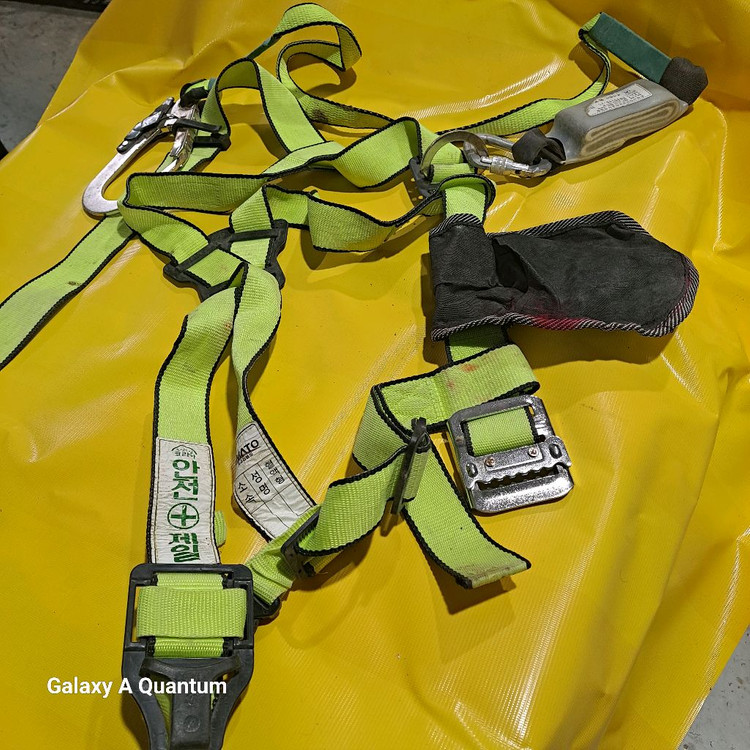 안전벨트세트 건축.건설현장 낙하방지 안전벨트 이미지