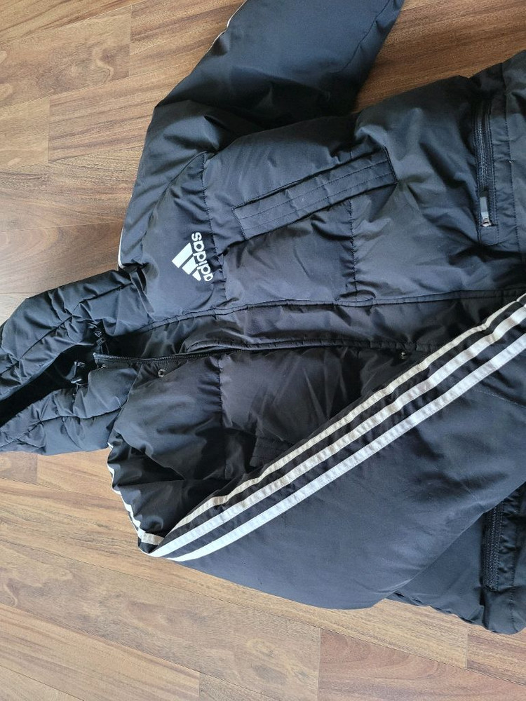 블랙야크 거위솜털 다운 패딩 아디다스 롱 다운 패딩 이미지