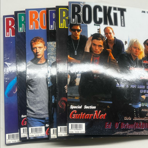 (6권) 락킷 ROCKIT 90년대 락 매거진 음악 잡지