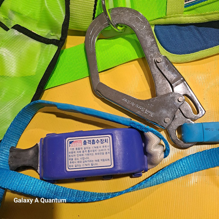 안전벨트 세트 건축.건설현장 낙하방지 안전벨트 이미지