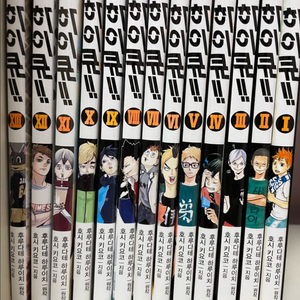 하이큐 소설판 전권 1-13권 이미지