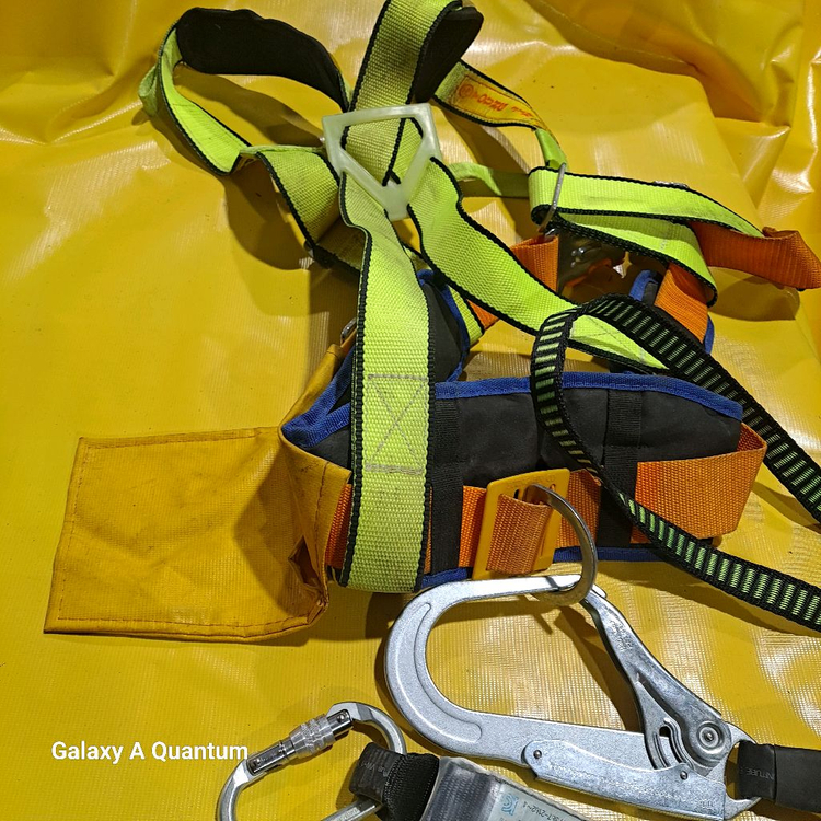 안전벨트 세트 건설 건축낙하방지 안전벨트 이미지