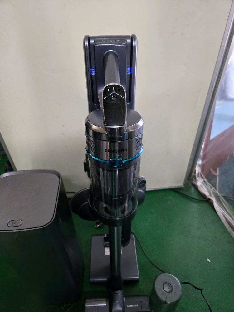 삼성 제트 무선 청소기 청정 스테이션 포함 먼지통은 일반먼지통 및 스테이션전용 먼지통 이미지