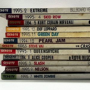 핫뮤직 1994-1995 (총 12권)