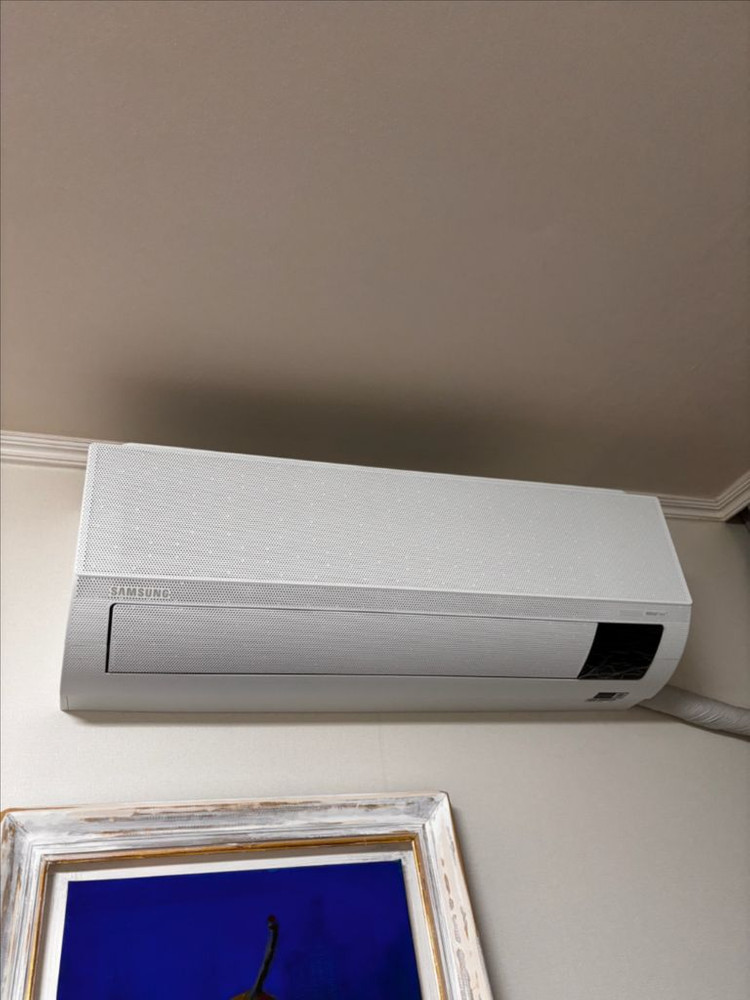 삼성 무풍 에어컨 2in1 스탠드+벽걸이+실외기+리모컨 이미지