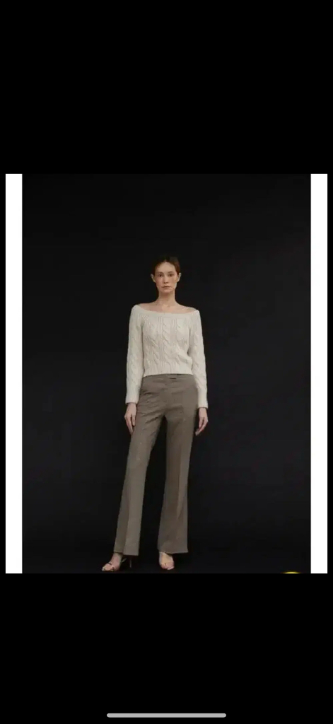 더로랑 이태리 케이블 니트 (와인, 그레이, 아이보리 다 있음) 이미지