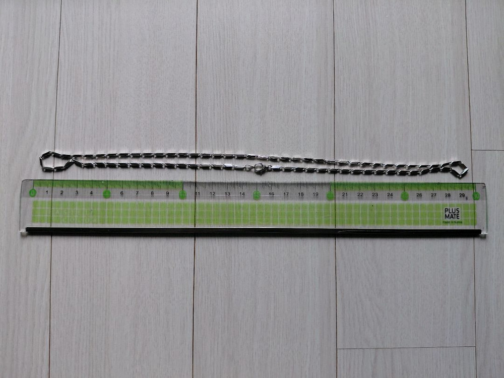 직거래] [대나무] 스타일 체인 925 은 목걸이--2