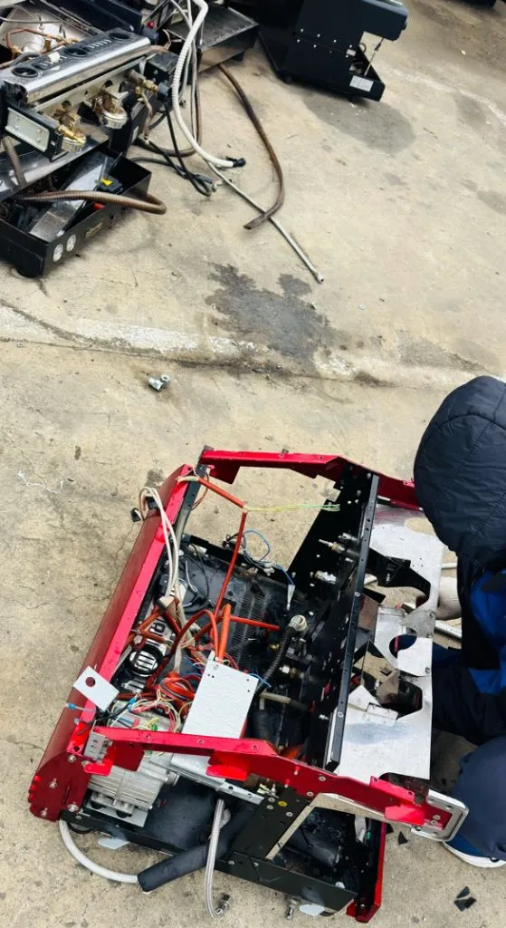 커피 머신기 ,고물 커피머신기 ,매입 이미지