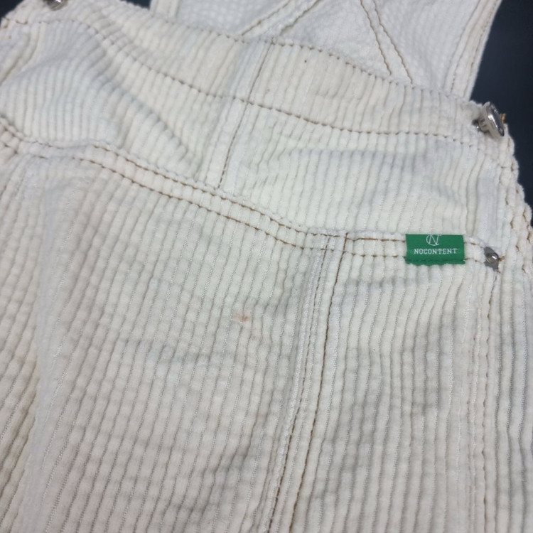 노컨텐츠 코듀로이 오버롤--2