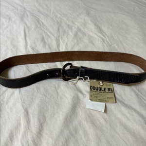 [34] RRL 더블알엘 테런스 텀블드 레더 벨트