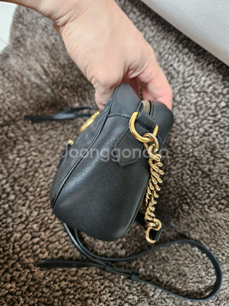 구찌 마몬트 마틀라세 스몰 크로스백--3