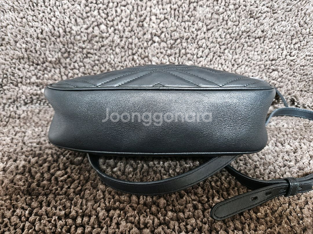 구찌 마몬트 마틀라세 스몰 크로스백--5