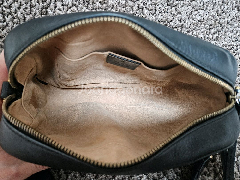 구찌 마몬트 마틀라세 스몰 크로스백--6