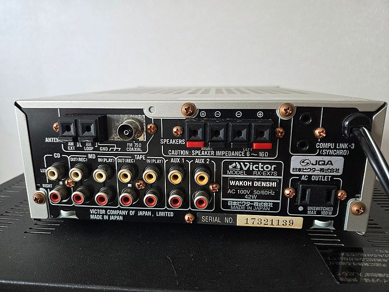 일본제조 Victor 슬림형 고급오디오 빅터 앰프--4