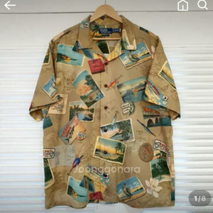 (삽니다) 폴로 랄프로렌 포스트카드 셔츠 M