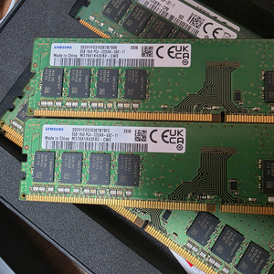 삼성 ddr4 3200 8gb x 2개 팝니다