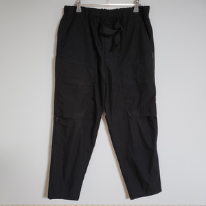 44 준지 블랙 스트랩 카고 팬츠 바지 JC0421P765