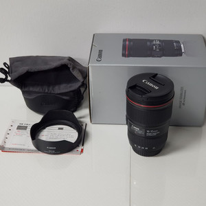 캐논 EF 16-35mm F4 렌즈 판매 합니다.