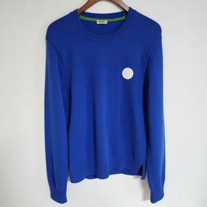 L 겐조 코발트블루 로고 여성 니트 5PU244
