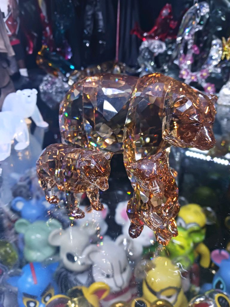 스와로브스키 동물 피규어들--1