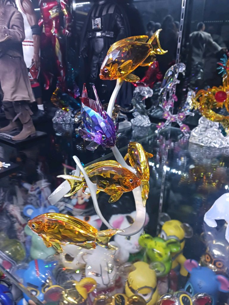 스와로브스키 동물 피규어들--3