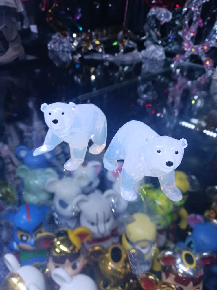 스와로브스키 동물 피규어들--6