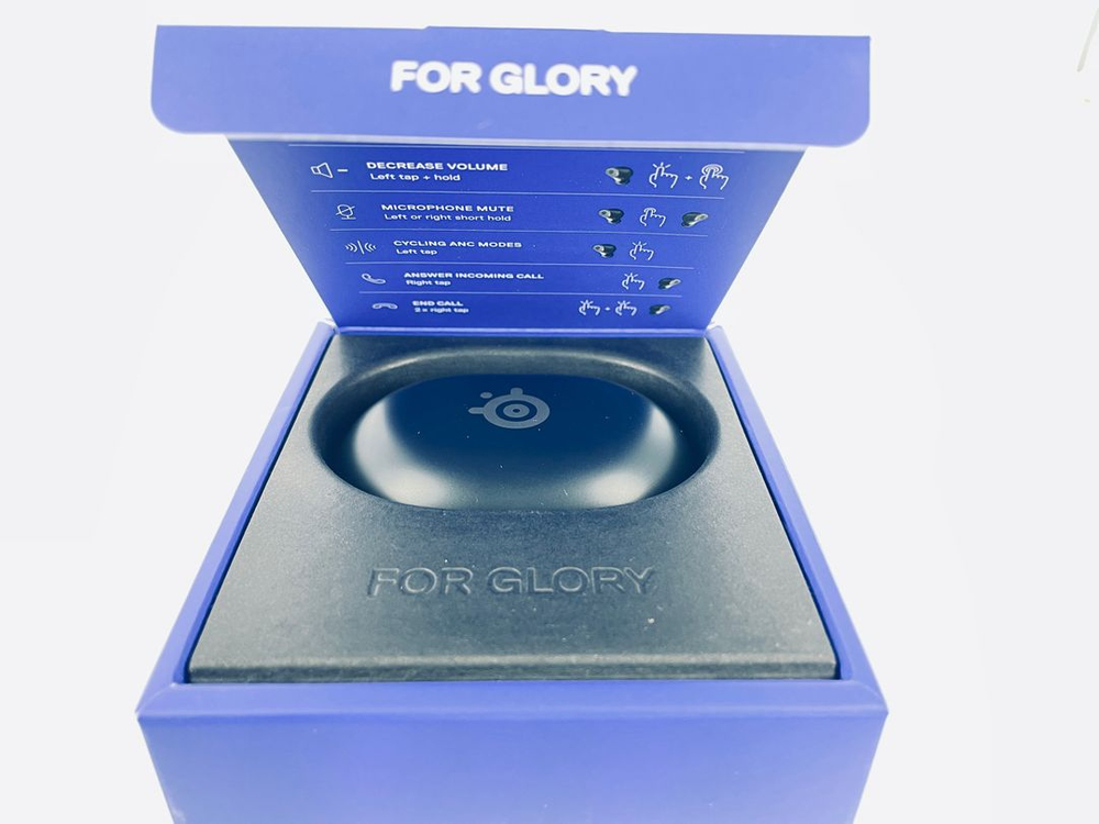 [이어폰] 스틸시리즈 ARCTIS GAMEBUDS 무선 게이밍 이어폰--1