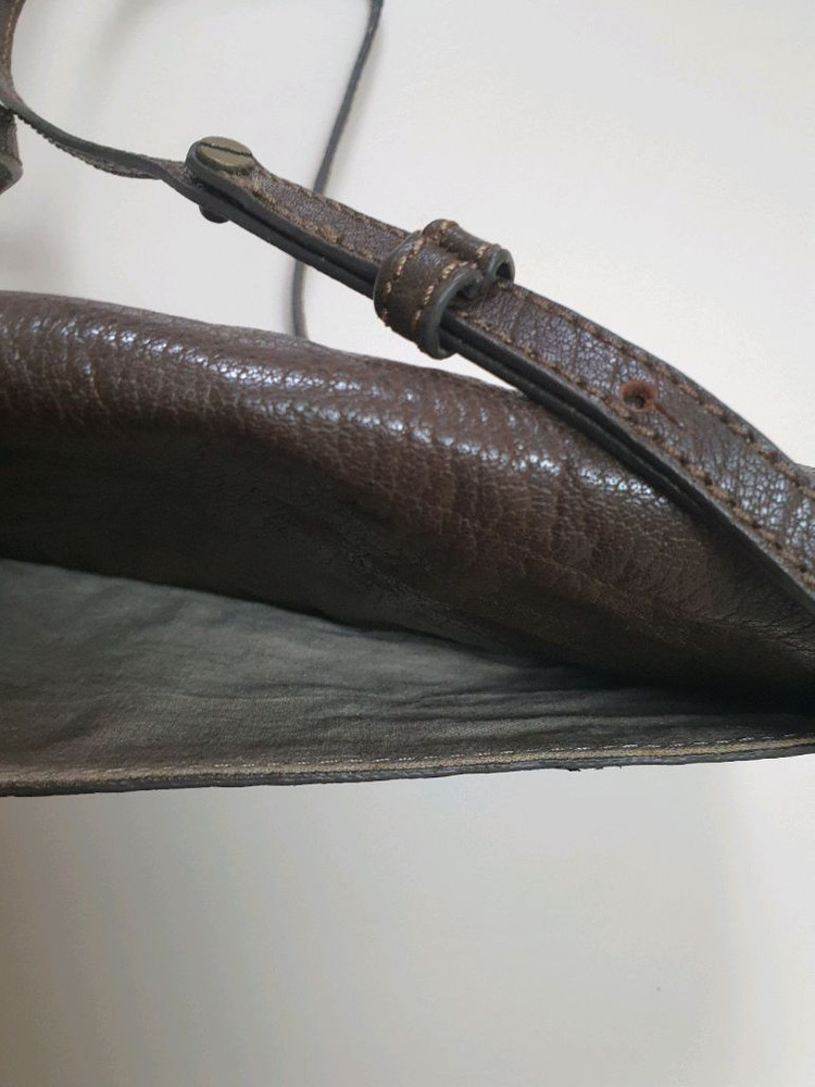 가죽 빈티지 크로스백 숄더백--2