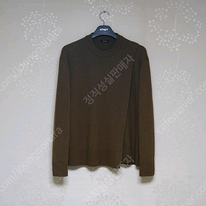 시스템옴므 울 100% 슬릿 니트