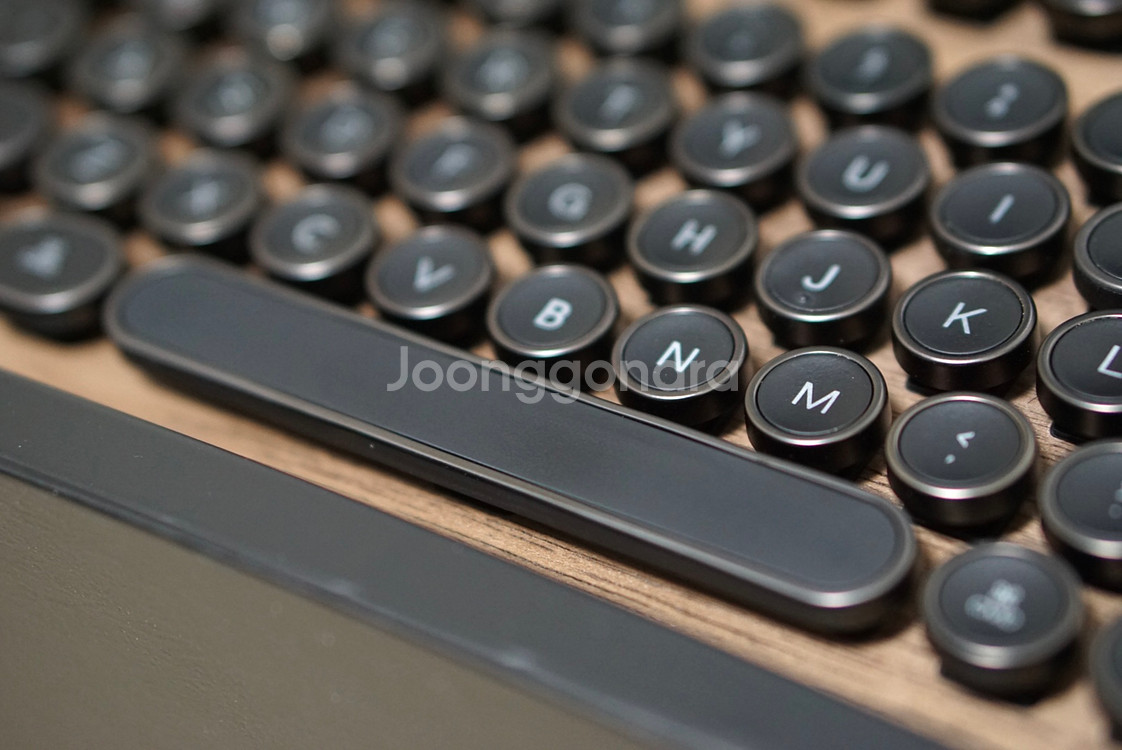 AZIO 아지오 레트로 컴팩트 키보드_엘우드/팜레스트 세트--6