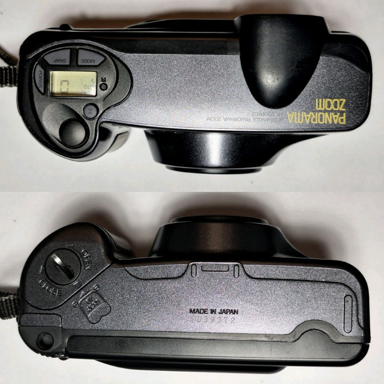 코니카 파노라마 줌 28-56 필름카메라 빈티지 레트로 로모 앤틱 y2k 일본 감성 필카 촬영 사진--4