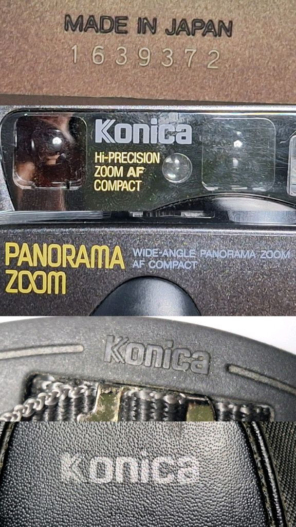 코니카 파노라마 줌 28-56 필름카메라 빈티지 레트로 로모 앤틱 y2k 일본 감성 필카 촬영 사진--8