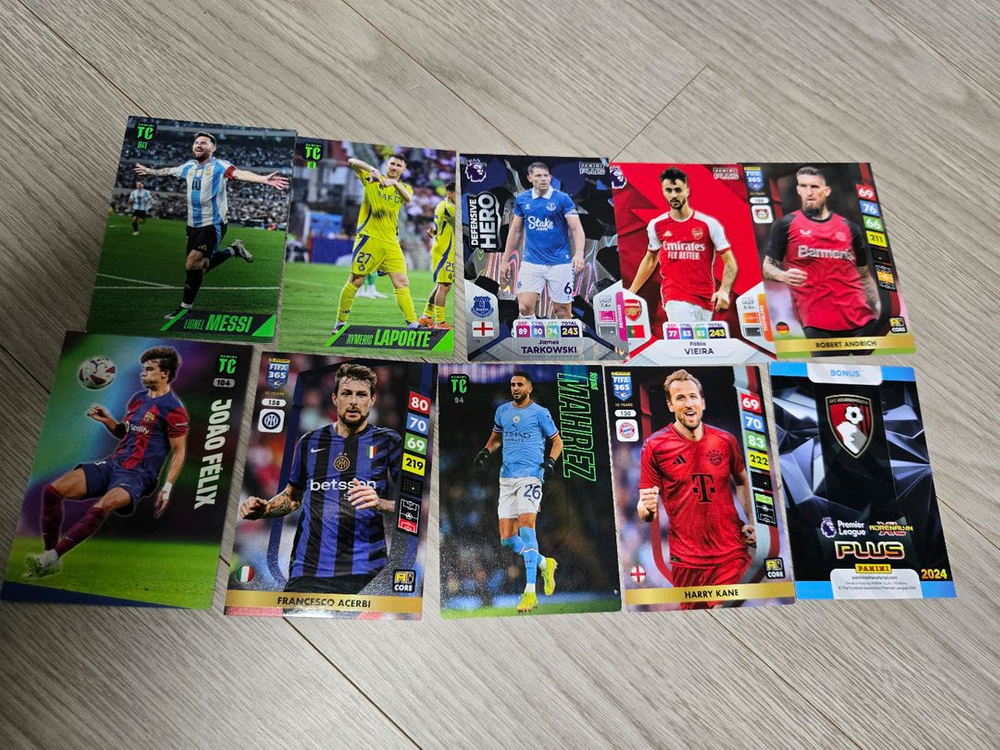 축구카드 100장--2