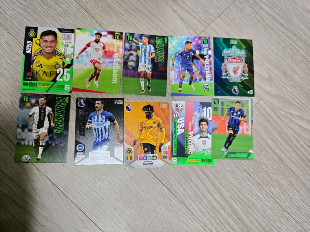 축구카드 100장--5