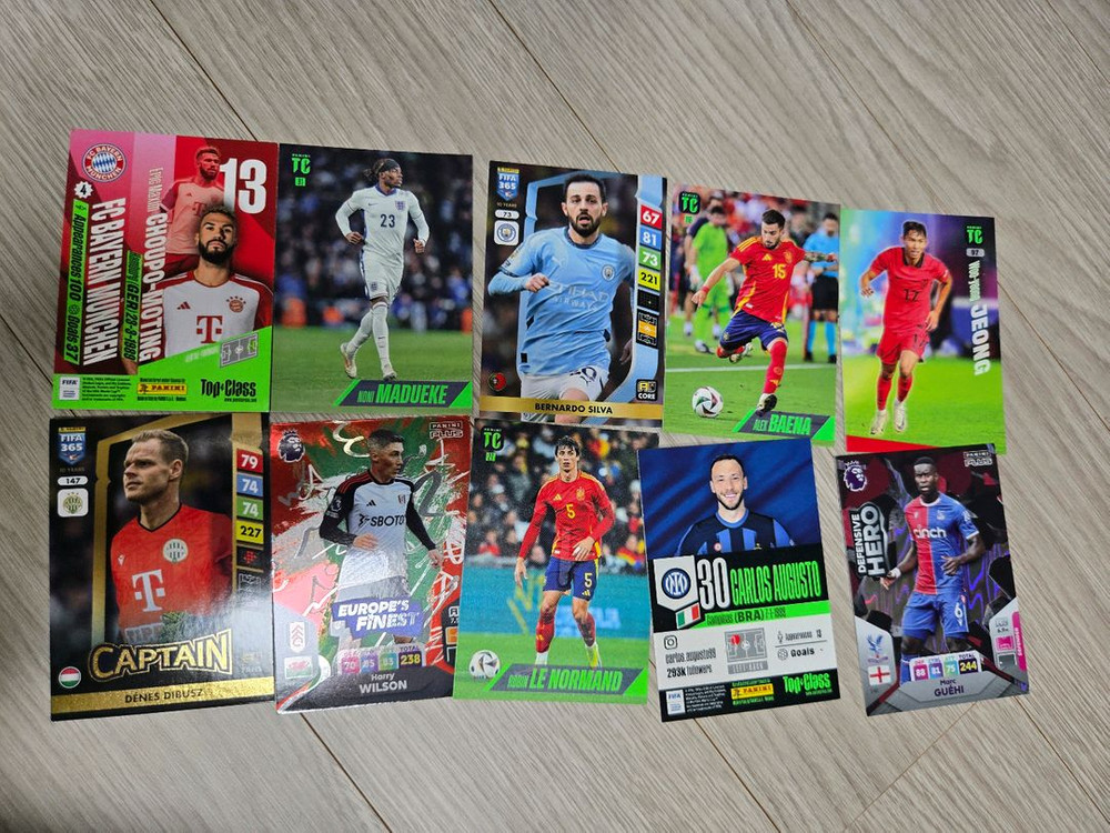 축구카드 100장--6