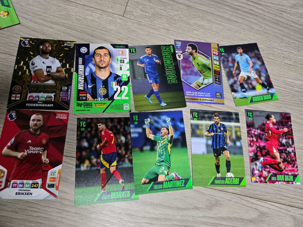 축구카드 100장--9