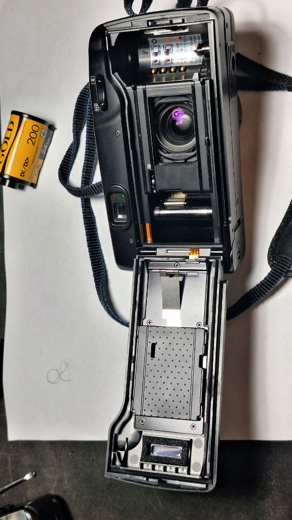 교세라 zoomtec 90/ 38-90mm 필름카메라 빈티지 레트로 로모 앤틱 y2k 일본 감성 필카 촬영 사진--4