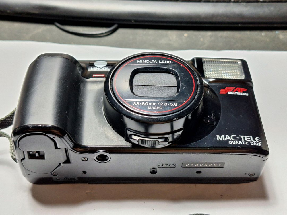 미놀타 Mac-Tele 35-80mm 필름카메라 빈티지 레트로 로모 앤틱 y2k 일본 감성 필카 촬영 사진--9